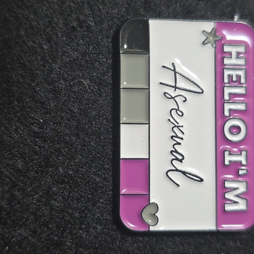 Asexual Pride Enamel Pin